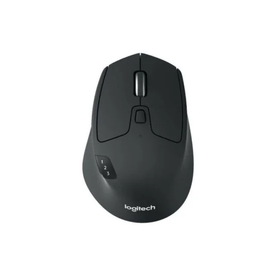 Logitech M720 Triathlon Multi-Device Wireless Mouse - Black